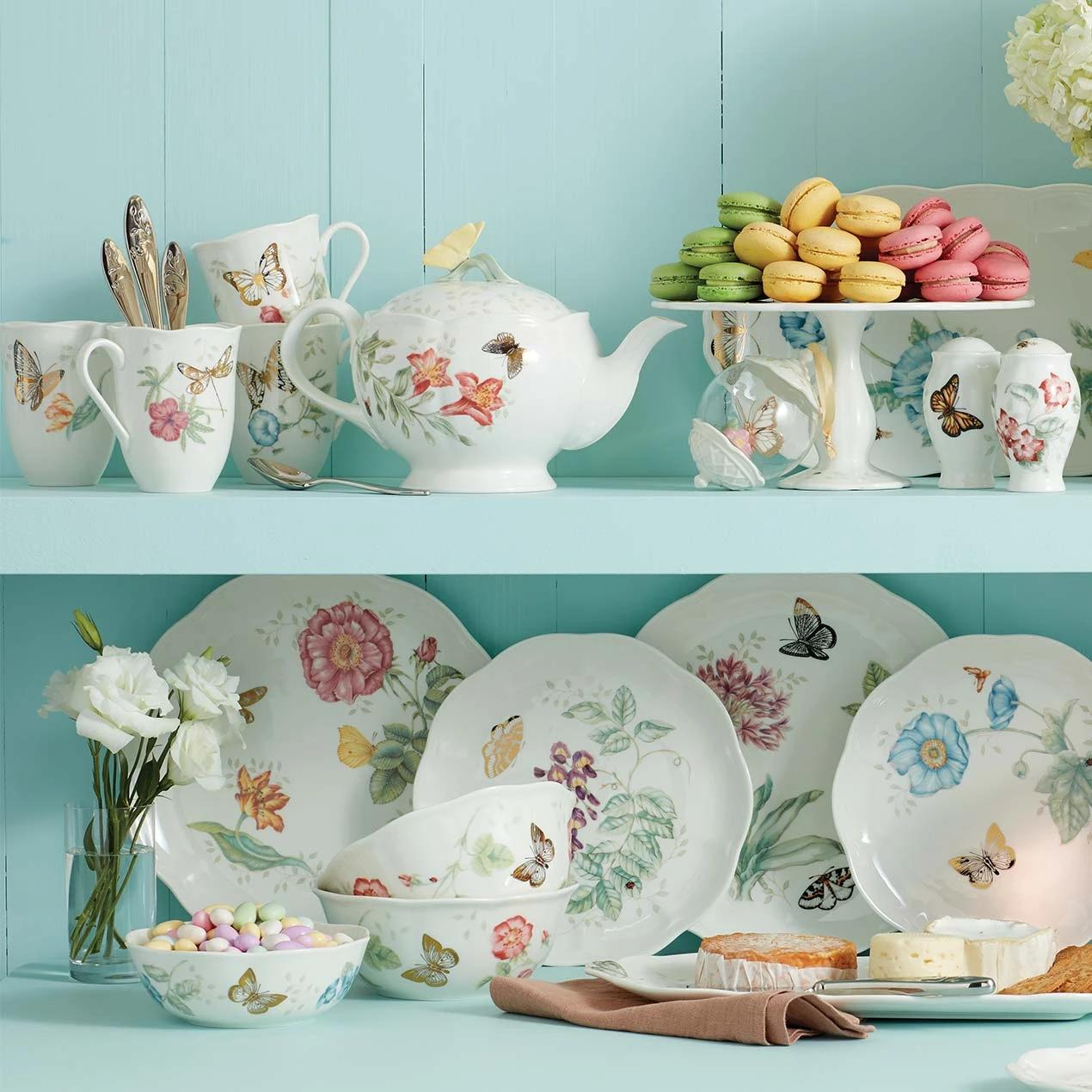 设计一套欧洲市场餐具花面